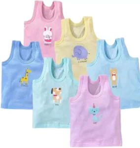 Kids vest for summer (pack of 6)