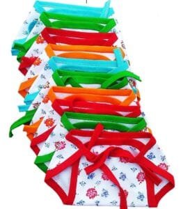 Sunuo Washable Reusable Multicolour Hosiery Cotton Diapers,Nappy,Langot For New Born Baby (0-6 Months)Pack of 5pc