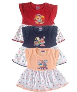 Sunuo Baby Girl A-Line Cotton Dress