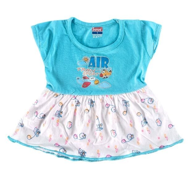 Sunuo Baby Girl A-Line Cotton Dress (Copy) - Image 7